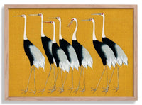 7 Birds Japanese by Korin - Kuriosis Fine Art GmbH