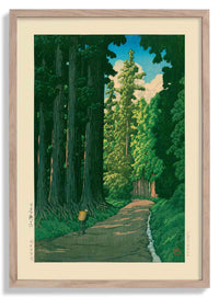 Road to Nikko by Hasui - Kuriosis Fine Art GmbH