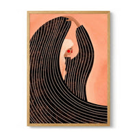 The Woman With the Black Dress by Bea Müller - Kuriosis Fine Art GmbH