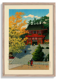 Tsuruokahachimangu by Hasui - Kuriosis Fine Art GmbH