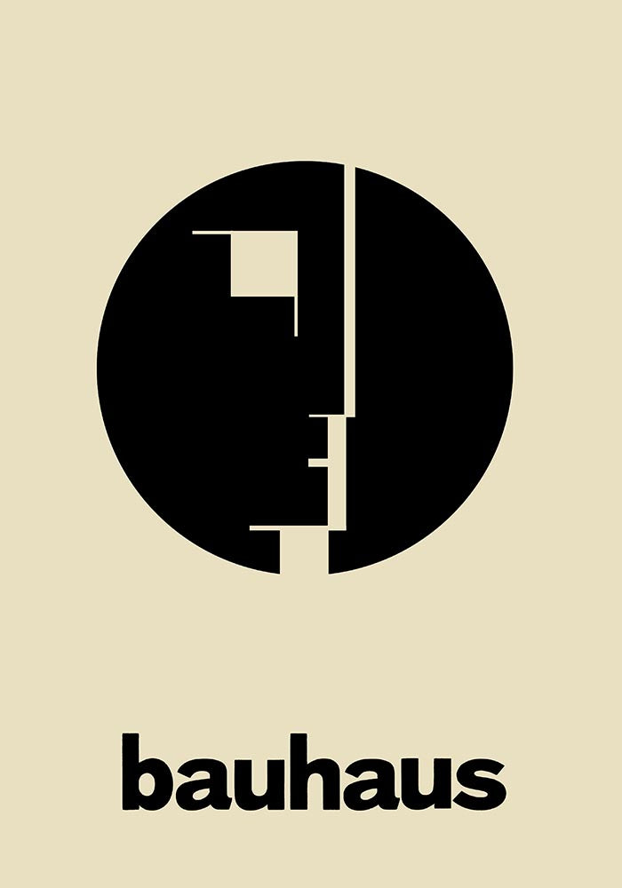 Bauhaus Logo Poster Art Print – Kuriosis