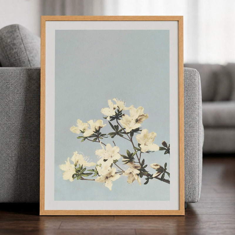 Japandi wanddecoratie: kunstprints kiezen en ophangen voor een rustige kamer