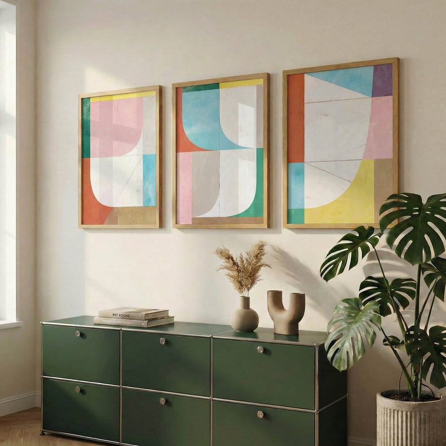 Geometic Pastels