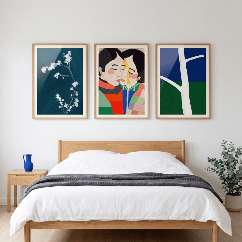 Galería de Pared Blue Mood