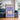 Blue Vines Orange Flowers Papiers Découpés Art Exhibition - Kuriosis Fine Art GmbH