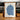 Line art organic shape in blue by Little Dean - Kuriosis Fine Art GmbH