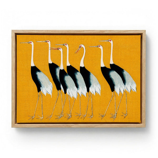 7 Birds Japanese by Korin - Kuriosis Fine Art GmbH