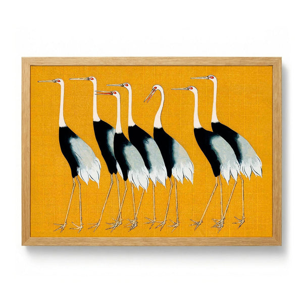 7 Birds Japanese by Korin - Kuriosis Fine Art GmbH