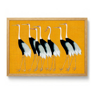 7 Birds Japanese by Korin