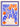 Flowers Vase Blue Orange Papiers Découpés Art Exhibition Poster