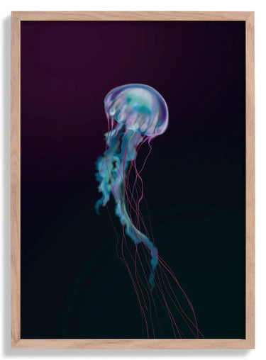 Blooming Soul Jellyfish by Julia Charlott