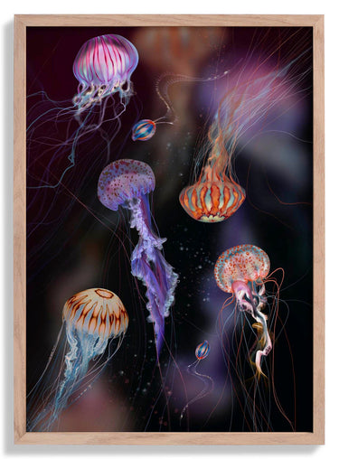 Jelly Party Jellyfish by Julia Charlott