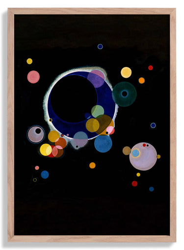 Several Circles by Wassily Kandinsky Poster