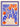 Flowers Vase Blue Orange Papiers Découpés Art Exhibition Poster