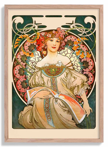 Reverie by Alphonse Mucha