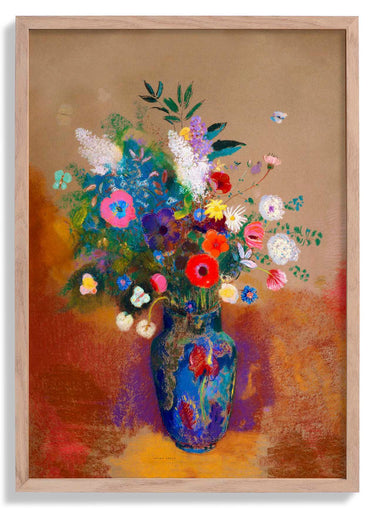 Bouquet of Flowers Painting by Odilon Redon