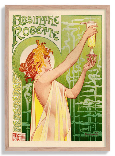 Absinthe Art Nouveau Vintage Poster