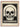 Antique Memento Mori Skull Poster