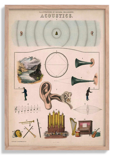 Acoustics Science Illustration