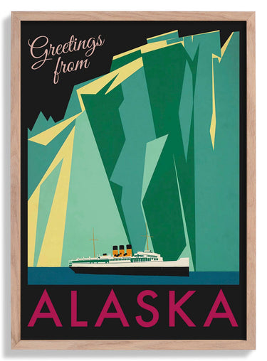 Alaska Travel Poster