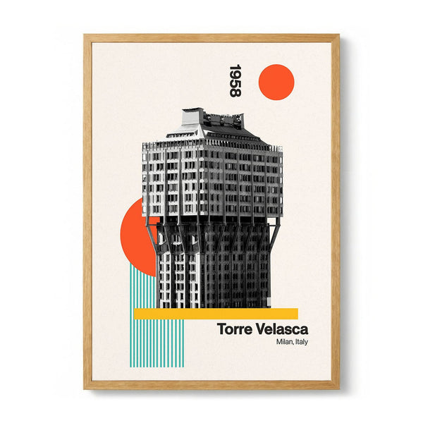 Torre Velasca von Nico Tracey