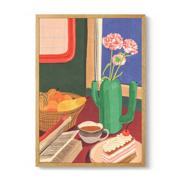 Book coffee and cake By Gigi Rosado