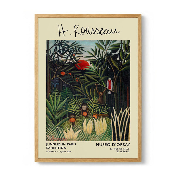 Monkeys and Parrot Rousseau Exhibition