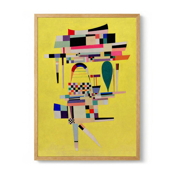 Yellow Painting by Wassily Kandinsky