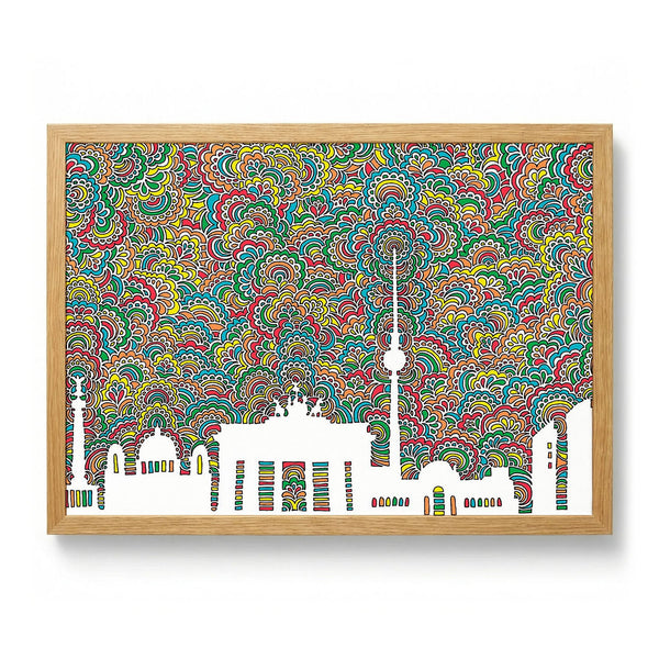Berlin Skyline door Kaitlyn Parker