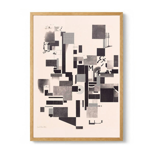 Merz 3 Kurt Schwitters 6 Lithos Pl2  door Kurt Schwitters