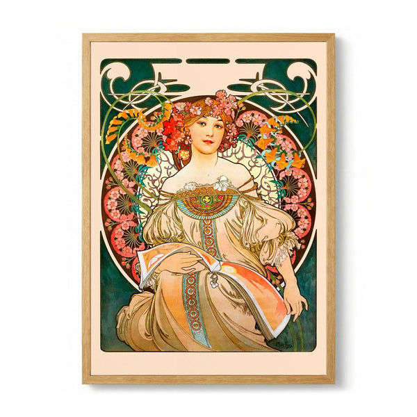 Reverie door Alphonse Mucha