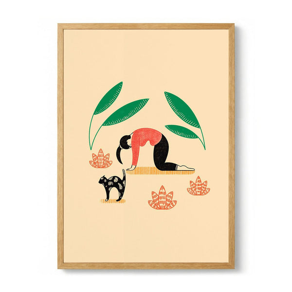 Yoga Cat Cow di Nicole Marra
