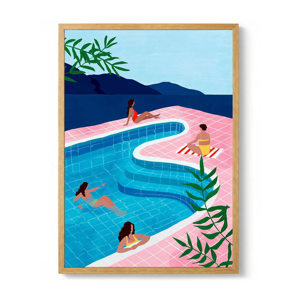 Pool Ladies by Maja Tomljanovic