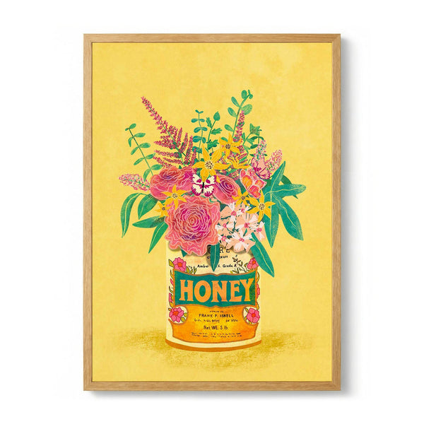 Flowers In a vintage Honey Can de Raissa Oltmanns