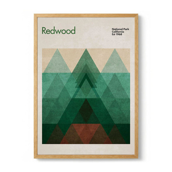 Triangular Redwood par Emel Tunaboylu