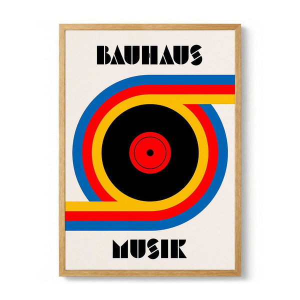 Bauhaus Musik Vinyl door Retrodrome