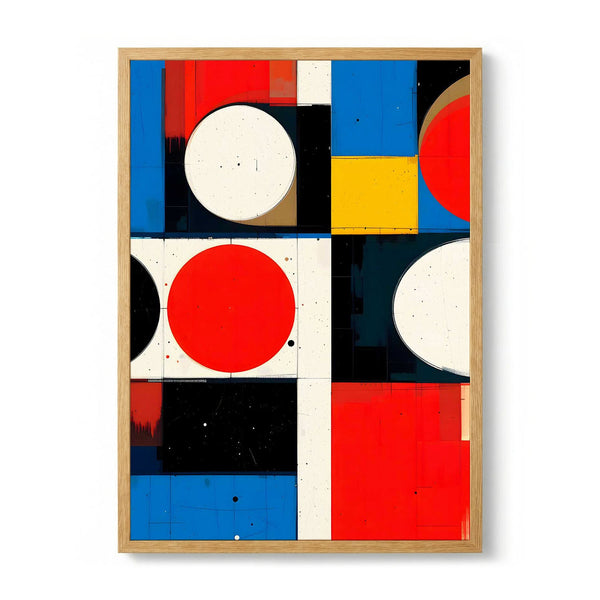 Geometric Shapes And Bold Colors by Kintsugi99