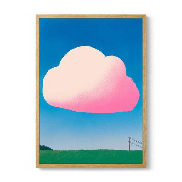 Pink Gradient Cloud door Little Dean