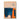 Bold Blue Orange and White Brushstrokes by MANSI SAXENA