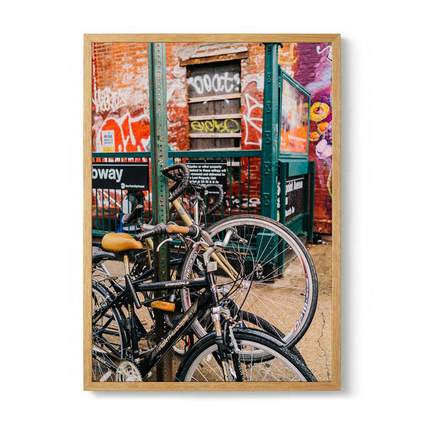 Urban Subway Bikes by Bethany Young