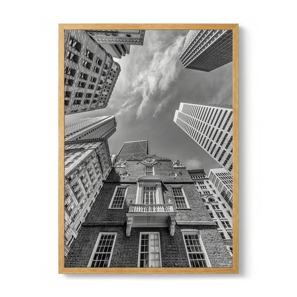 Historic Boston Skyscrapers by Melanie Viola