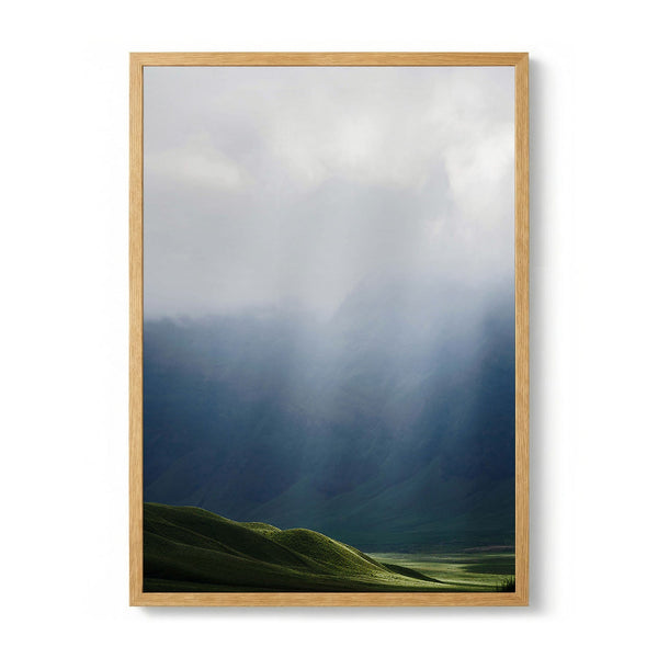 Misty Mountain Sunbeams by Andy Ritonga