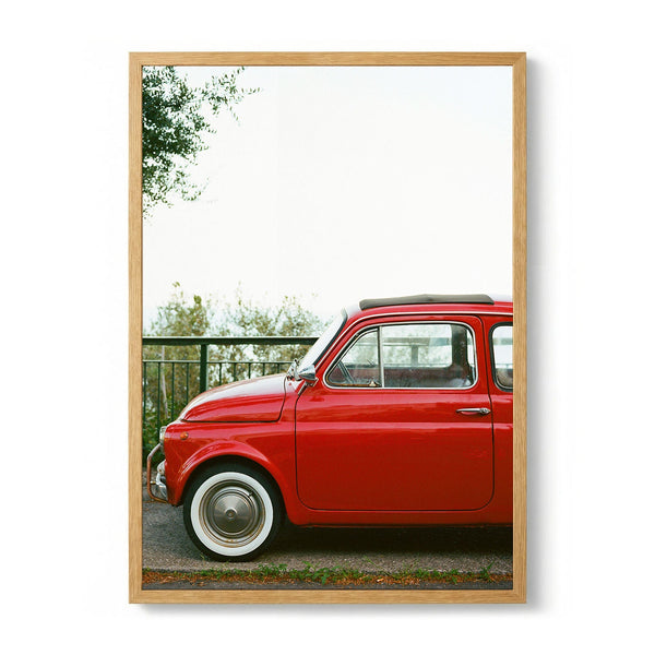 Bright Red Classic Car by Bethany Young