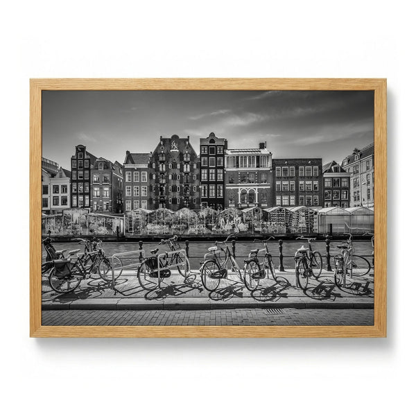 Amsterdam Canal Bicycles by Melanie Viola