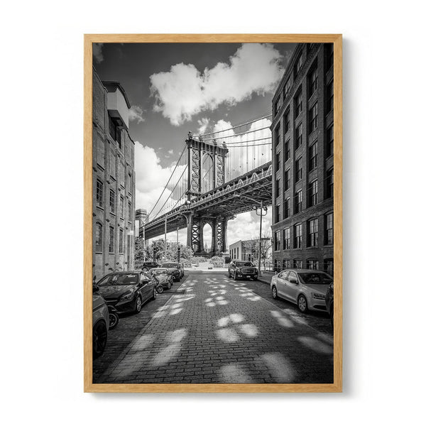 DUMBO Manhattan Bridge View by Melanie Viola