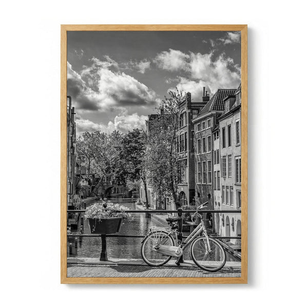 Utrecht Canal Bicycle by Melanie Viola