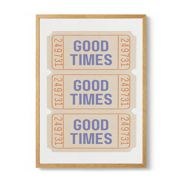 Good Times Tickets by Jolly and Dash