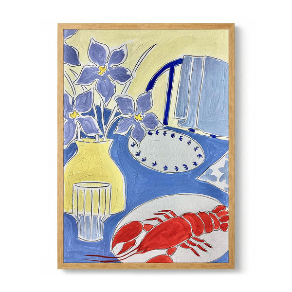 Lobster Dinner Table by Rushati Chowdhury
