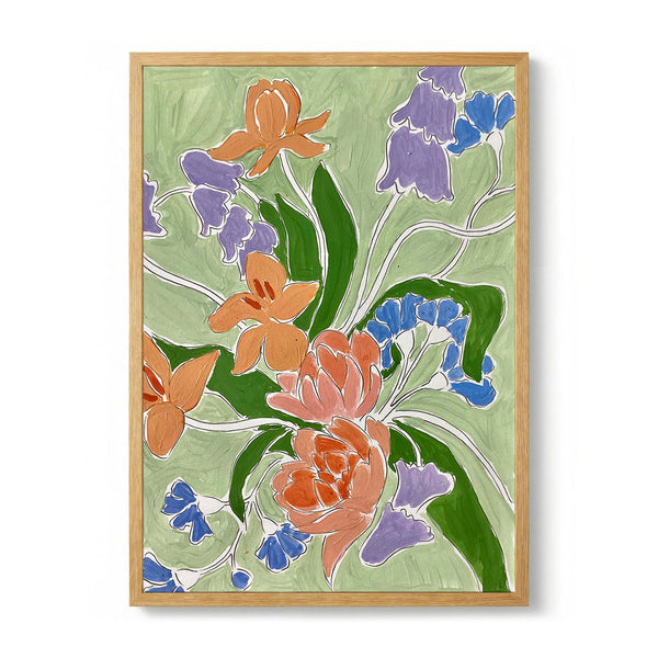 Vibrant Floral Bouquet by Rushati Chowdhury