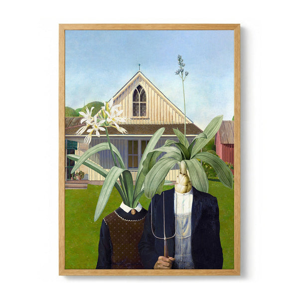 American Gothic Botanical di Marja van den Hurk